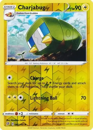Charjabug Reverse Holo 065 Normal