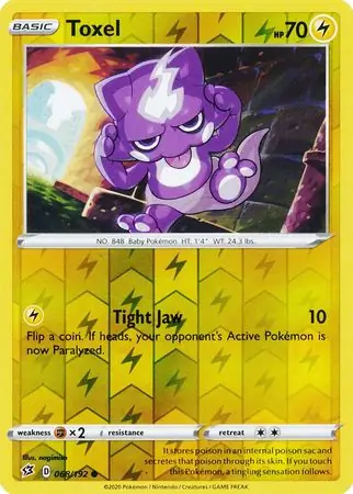 Toxel Reverse Holo 068 Normal