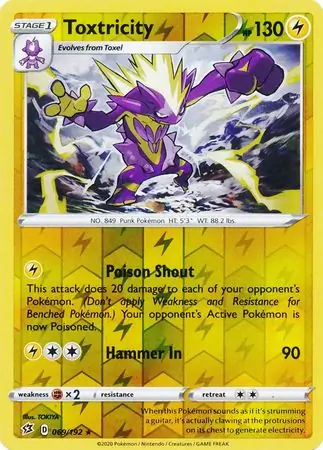 Toxtricity Reverse Holo 069 Normal