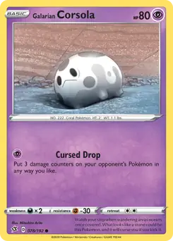 Galarian Corsola 078 Normal