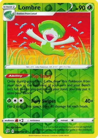 Lombre Reverse Holo 008
