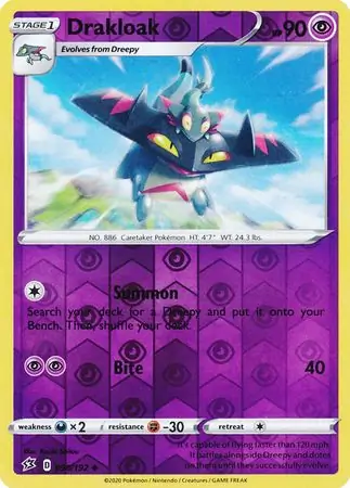 Drakloak Reverse Holo 090 Normal