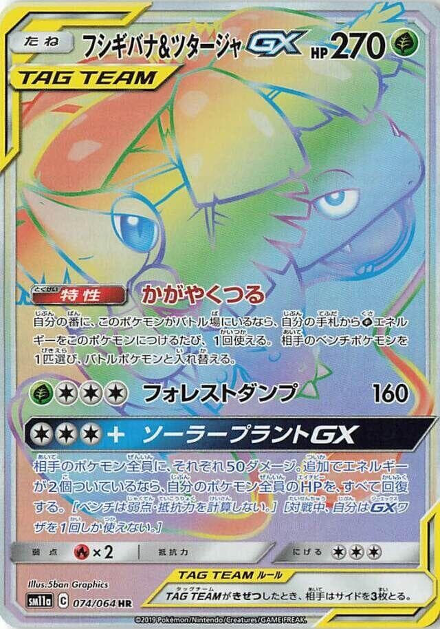 Venusaur & Snivy GX 074 Normal