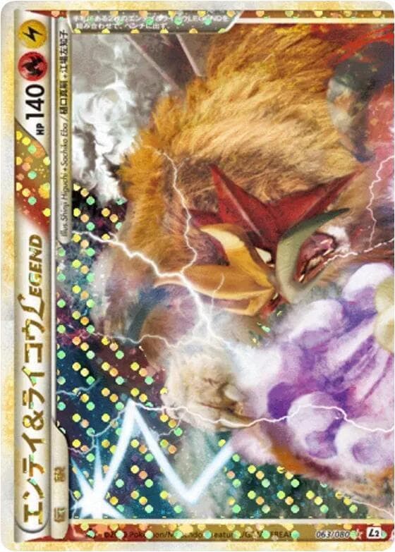 Entei and Raikou Legend 63