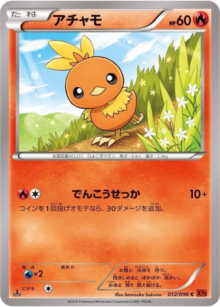 Torchic 012 1st Edition