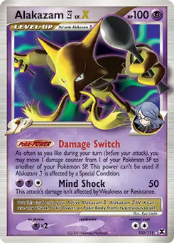 Alakazam E4 Lv.X 103 Normal