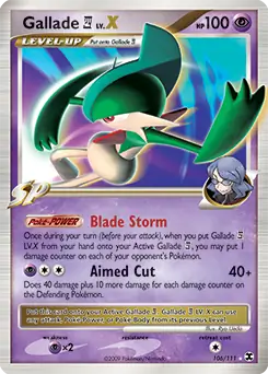 Gallade E4 Lv.X 106 Normal