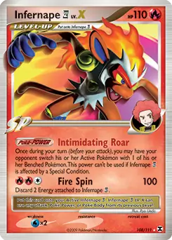 Infernape E4 Lv.X 108 Normal