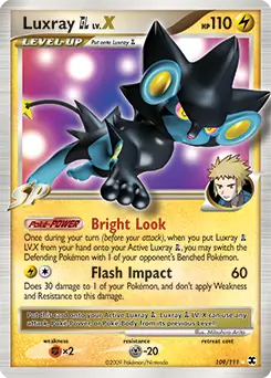 Luxray GL Lv.X 109