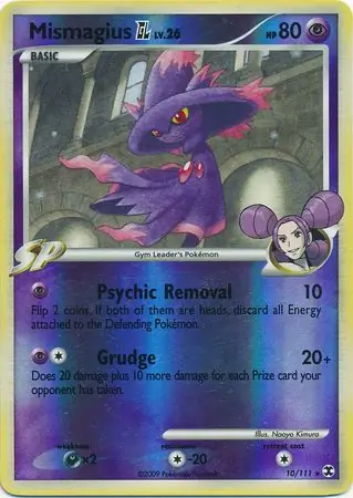 Mismagius GL Reverse Holo 10 Normal