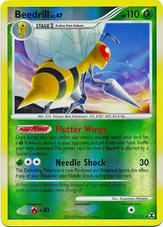 Beedrill Reverse Holo 15