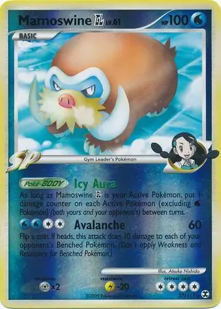Mamoswine GL Reverse Holo 27