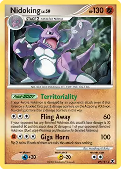 Nidoking 29 Normal