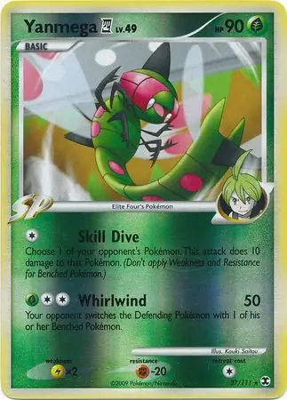 Yanmega E4 Reverse Holo 37