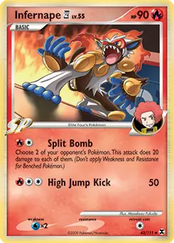 Infernape E4 43 Normal