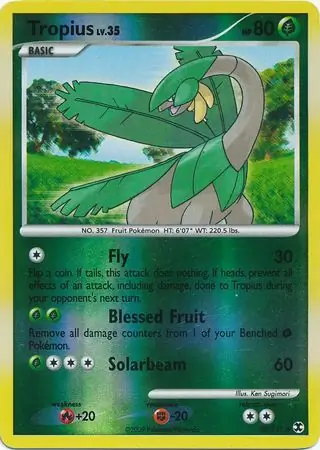 Tropius Reverse Holo 52 Normal