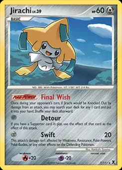 Jirachi Holo 7 Normal