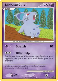Nidoran F 71 Normal