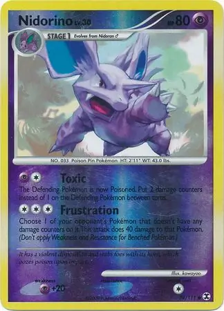 Nidorino Reverse Holo 74 Normal