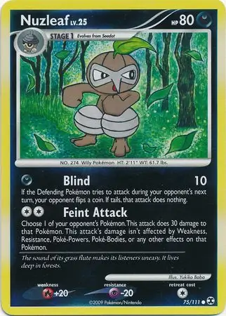 Nuzleaf Reverse Holo 75