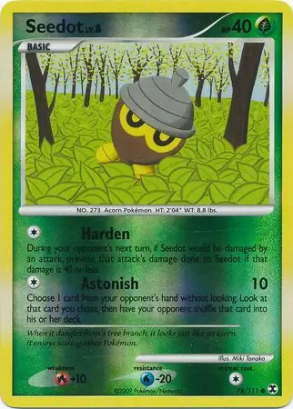 Seedot Reverse Holo 78