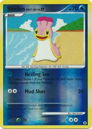 Shellos West Sea Reverse Holo 80 Normal