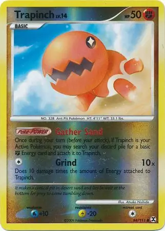 Trapinch Reverse Holo 84