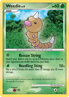Weedle 86 Normal