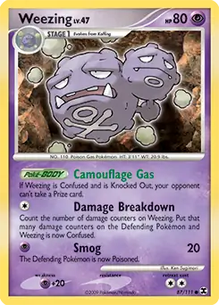 Weezing 87 Normal