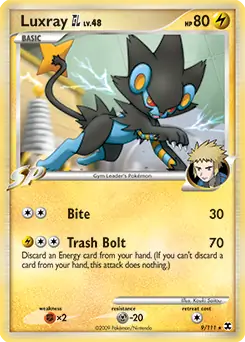 Luxray GL Holo 9