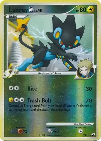 Luxray GL Reverse Holo 9 Normal