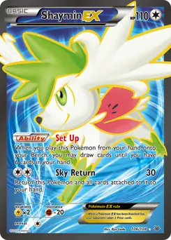 Full Art Shaymin EX 106