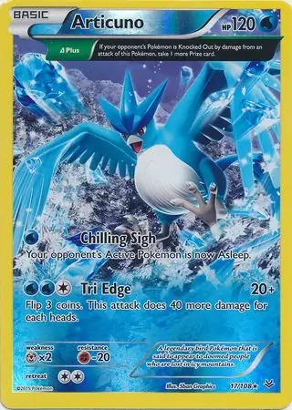 Articuno Reverse Holo 17 Normal