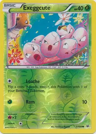Exeggcute Reverse Holo 1 Normal
