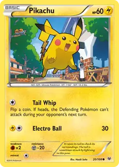 Pikachu 20 Normal