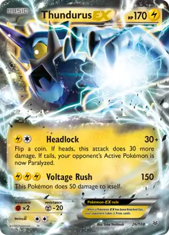 Thundurus EX 26