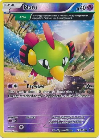 Natu Reverse Holo 28 Normal