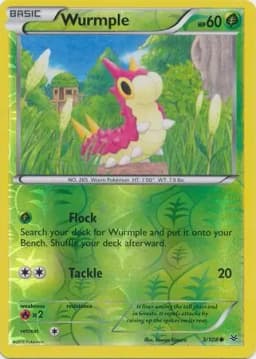 Wurmple Reverse Holo