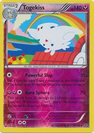Togekiss Reverse Holo 45 Normal