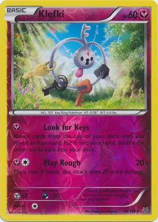 Klefki Reverse Holo 48 Normal