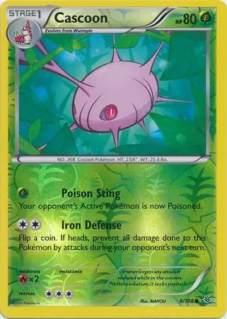 Cascoon Reverse Holo 6 Normal