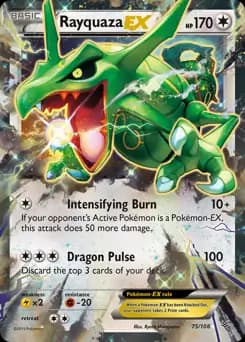 Rayquaza EX 75 Normal