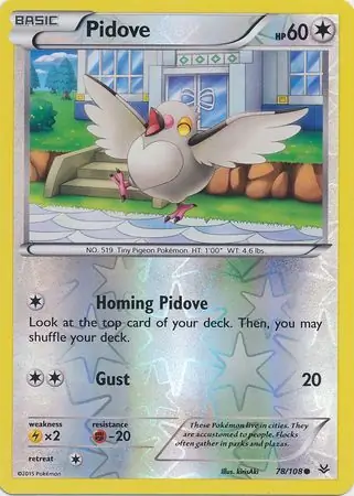 Pidove Reverse Holo 78 Normal