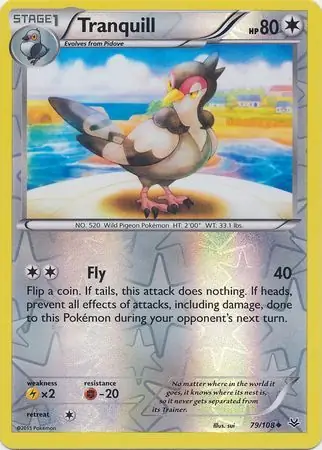 Tranquill Reverse Holo 79 Normal