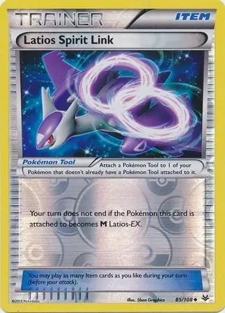 Latios Spirit Link Reverse Holo 85 Normal
