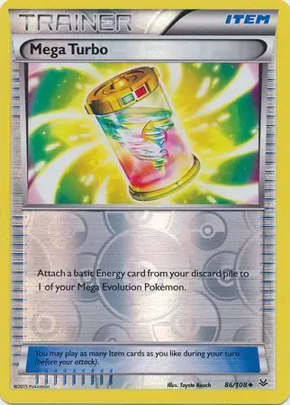 Mega Turbo Reverse Holo 86 Normal