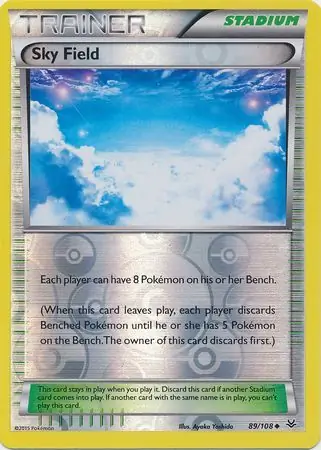 Sky Field Reverse Holo 89 Normal