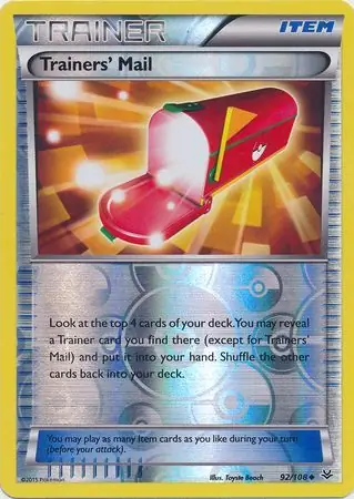 Trainers' Mail Reverse Holo 92 Normal