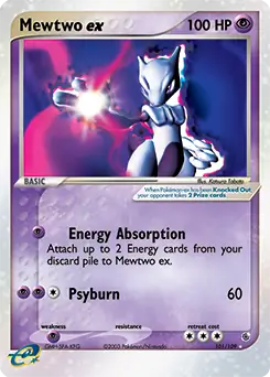 Mewtwo ex 101 Normal