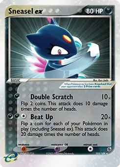 Sneasel ex 103